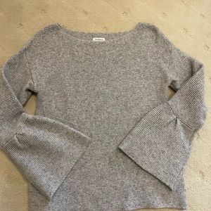 Sundance Knitted Bell-sleeve Sweater